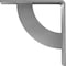 Ekena Millwork Bulwark Steel Bracket, Hammered Gray 2"W x 8"D x 8"H BKTM02X08X08BUHGY - alternate 10